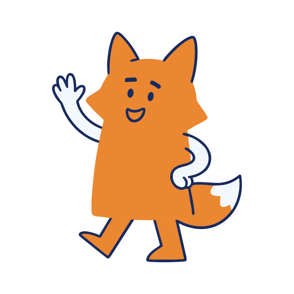 Fox, the CompliSun Crew member for strategy and partnerships, waving hello